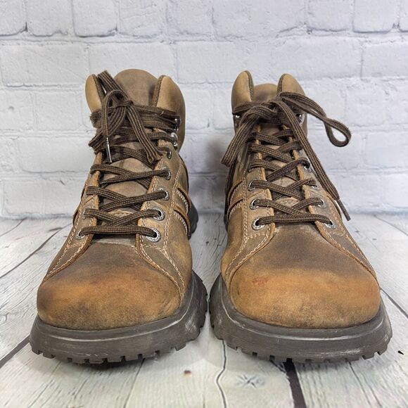 Bed Stu Chukka Boots Men Size 11 US 44 EU Brown Distressed Chunky Hammer Vintage - Picture 5 of 15
